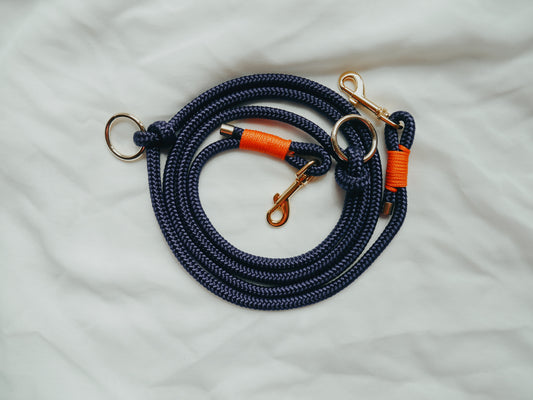 Hundeleine Deep Blue